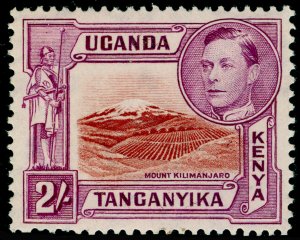 KENYA UGANDA TANGANYIKA SG146b, 2s lake-brown, UNMOUNTED MINT. Cat £50. 