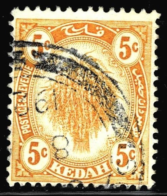 Malaya Kedah 30 - used