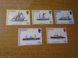 Jersey  #  197-201   MNH