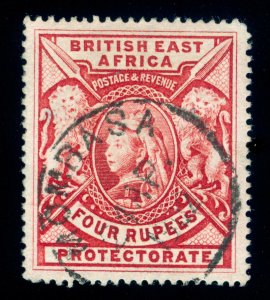 MOMEN: EAST AFRICA SG #95 1897-1903 USED LOT #60122