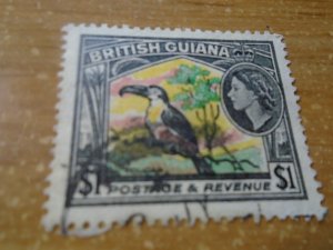 British Guiana  #  265  used  Birds