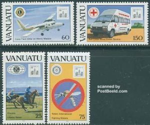Vanuatu 1994, Hong Kong 94 stamp expo 4v, MNH