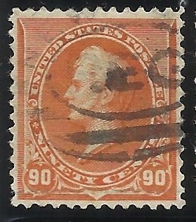 229 90c Used F/VF Centering