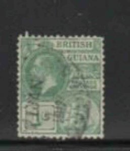 BRITISH GUINEA #191 1921 1c KING GEORGE V F-VF USED a