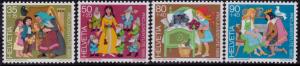 Switzerland B518-B521 MNH  Michel Nr 1304-07 Fairy Tales