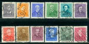 Hungary Scott # 468 - 479, used