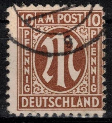 Germany - Allied Occupation - AMG - Scott - Scott 3N7