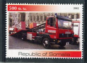 Somalia 2002 FIRE ENGINES 1 value Perforated Mint (NH)