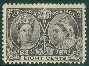 EDW1949SELL : CANADA 1897 Scott #56 Fine-Very Fine, Mint OG. Fresh. Catalog $130