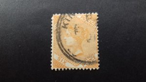 Jamaica Queen Victoria 6 pence Used