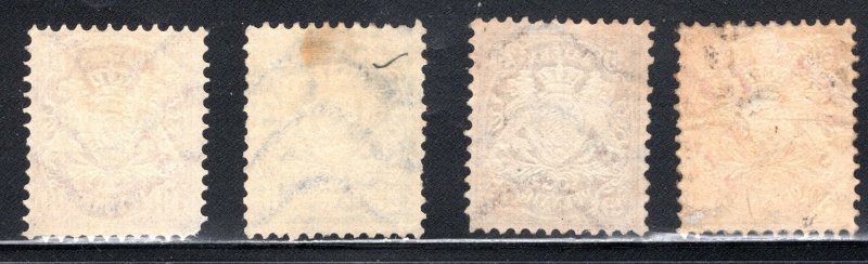 Bavaria #41-44 VF,  Used.   CV $18.75   ...  0530042