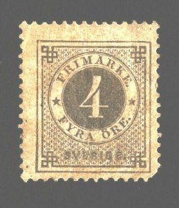 OAS-CNY 2871 SWEDEN SCOTT 229 MINT HINGED $225 CORNER CREASE