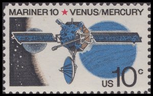 US 1557 Mariner 10 Venus Mercury 10c single MNH 1975