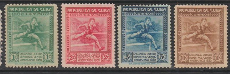 U.S. Scott #299-302 Cuba Possession Stamp - Mint Set