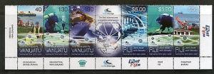 Fiji 2014 Joint Issue with Vanuatu Submarine Cable System...