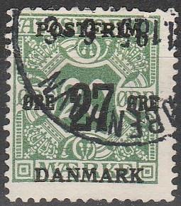 Denmark #150  F-VF Used CV $13.00 (A16839)