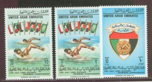 United Arab Emirates #46v  Single (Complete Set) (Sports)