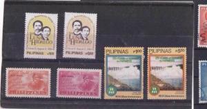 PHILIPPINES MOUNTED MINT & OR  USED STAMPS ON  3 STOCK CARDS  REF R817