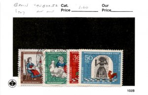 Germany - Berlin, Postage Stamp, #9NB49-9NB52 Used, 1967 Frau Holle (AJ)