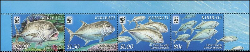 Kiribati 2012 Sc 995 Fish CV $11.50