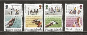 Pitcairn Islands Scott catalog 315-318 Unused HR