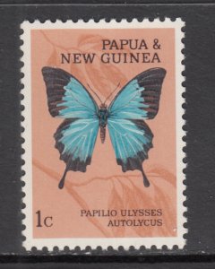 Papua New Guinea 209 Butterfly MNH VF