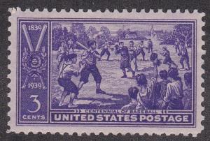 U.S. # 855, Baseball, Mint Hinged