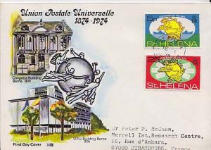 St. Helena, First Day Cover, U.P.U. Universal Postal Union