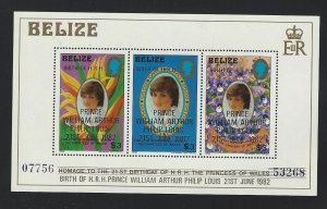 Belize souvenir sheet mnh sc 634