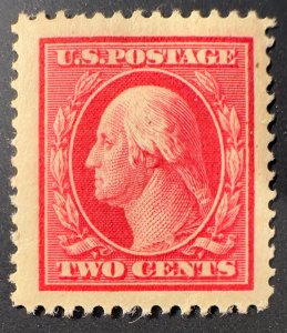 US Scott #375 Mint Bright Carmine NH OG XF-Sup Jumbo