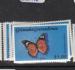 Grenada Grenadines Butterflies SC 1088-95 MNH (8fdh) 