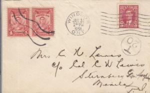 1938, Windsor, Canada to Manila, Philippines, See Remark (32036)