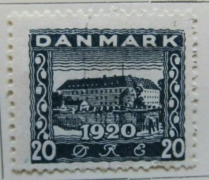 1920 A6P22#39 Denmark 20o Used-