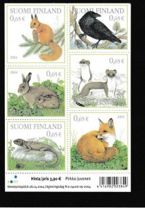 Finland # 1214, Animals, Souvenir Sheet, Mint NH, 1/2 Cat.