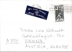 1966 - Ottawa Ontario - Airmail to Austria - F36072