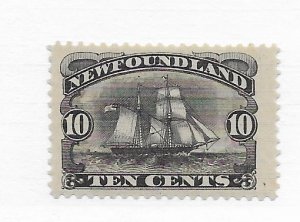 Newfoundland #59 MH XF Large Margins Cat $200 - Stamp