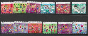 SINGAPORE SG1754/65 2008 FESTIVALS  MNH