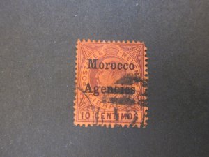 Morocco Agencies 1903 Sc 21 FU
