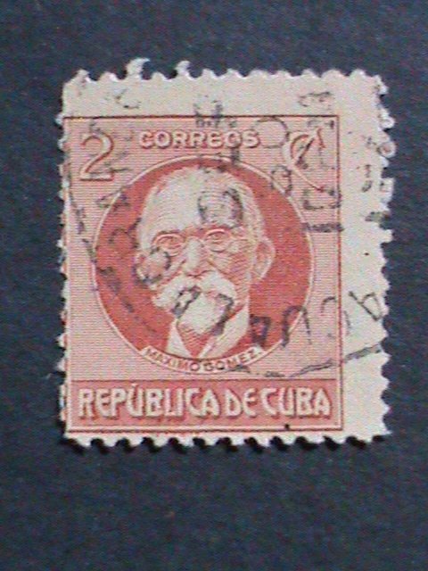 ​CUBA-1917 105 ERROR? MISSING COLOR?  105YEARS OLD- MAXIMO GOMEZ USED VF