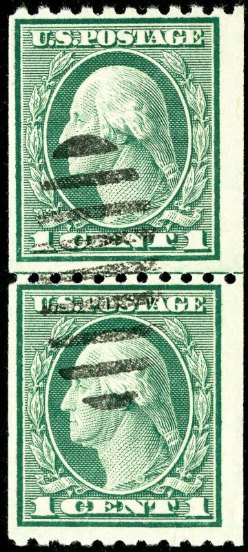 US Stamps # 486 Used F-VF Line Pair