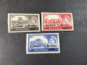 KUWAIT # 117-119-MINT NEVER/HINGED---COMPLETE SET---1955