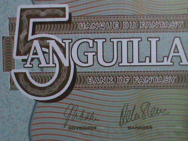 ​ANGUILLA 2019-COLLECTIBLE UNCIRCULATED POLYMAR LOVELY BEAUTIFUL NOTE VF