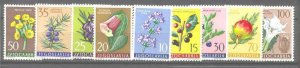 Yugoslavia 538-46 MNH Flowers/Medicinal plants SCV16.75