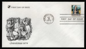 #1799 15c Madonna and Child, Reader's Digest FDC **ANY 5=FREE SHIPPING**