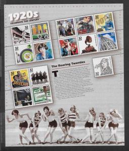 UNITED STATES SC# 3182-91 VF MNH 1998-2000 Panes/15