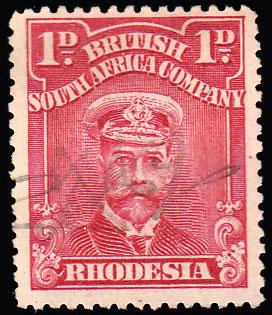 Rhodesia Scott 102 Used.