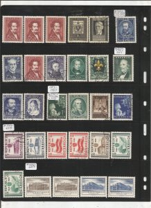 AUSTRIA COLLECTION ON STOCK SHEET, MINT/USED