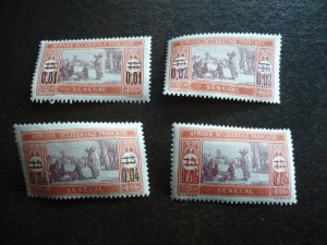 Stamps - Senegal - Scott# 127-130 - Mint Never Hinged Set of 4 Stamps