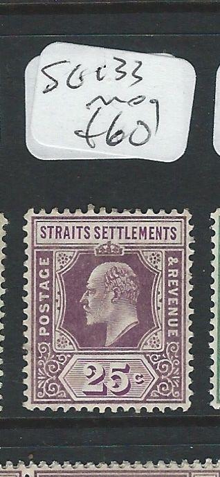 MALAYA STRAITS SETTLEMENTS (PP0710B) 25C  KE  SG 133    MOG