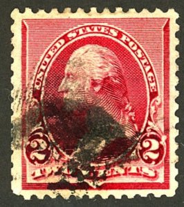 U.S. #220 USED CREASES THIN